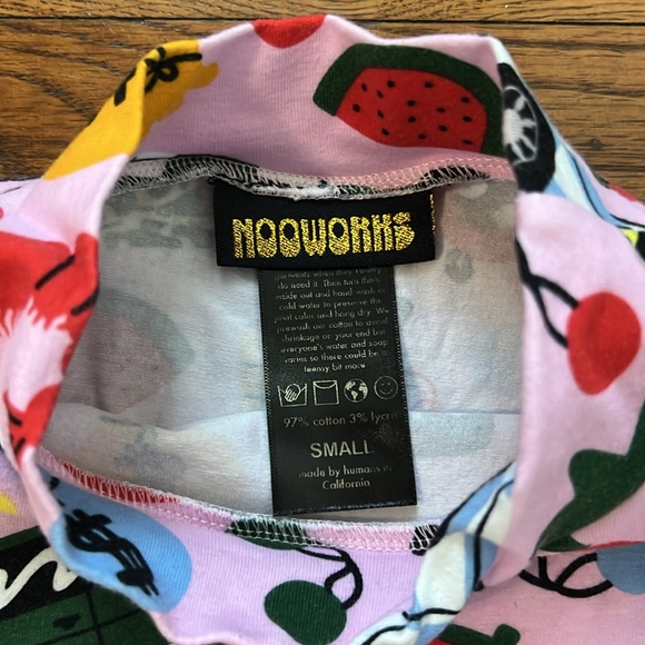 Nooworks Roll Out Mock Neck Tee - Picture 2 of 3